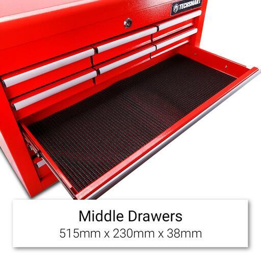 Techsmart T7DTB + T9DTC 16 Drawer Tool Set With Roller Cabinet – image 11