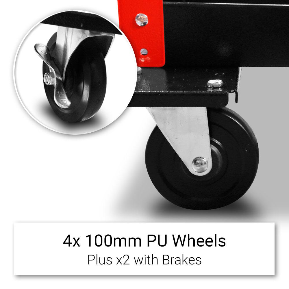 Techsmart T3DT 3 Drawer Industrial Tool Trolley – image 7