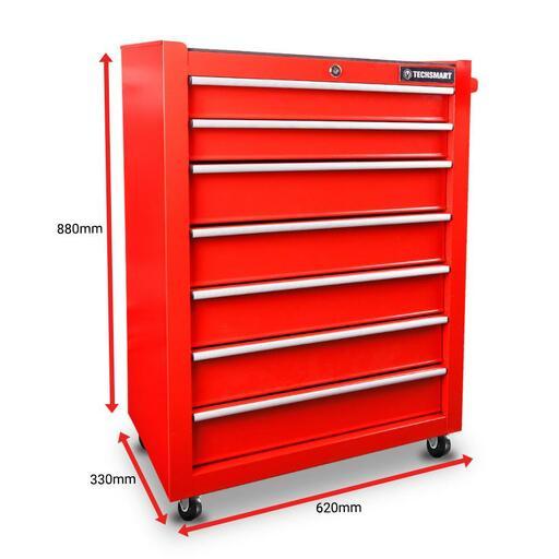 Techsmart T7DTB + T9DTC 16 Drawer Tool Set With Roller Cabinet – image 15