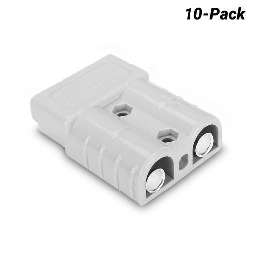 Daytona D10CON 10-Pack 50 Amp 12V/24V Anderson Plug Connector Set