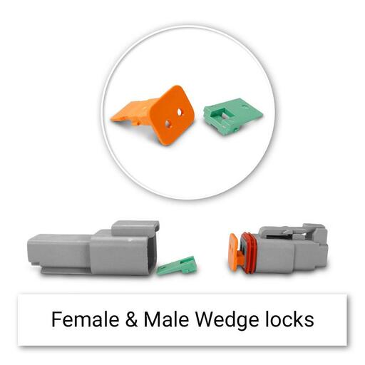 Daytona DCKIT117 117pce Deutsch Weatherproof 2 Pin Connector Kit – image 5