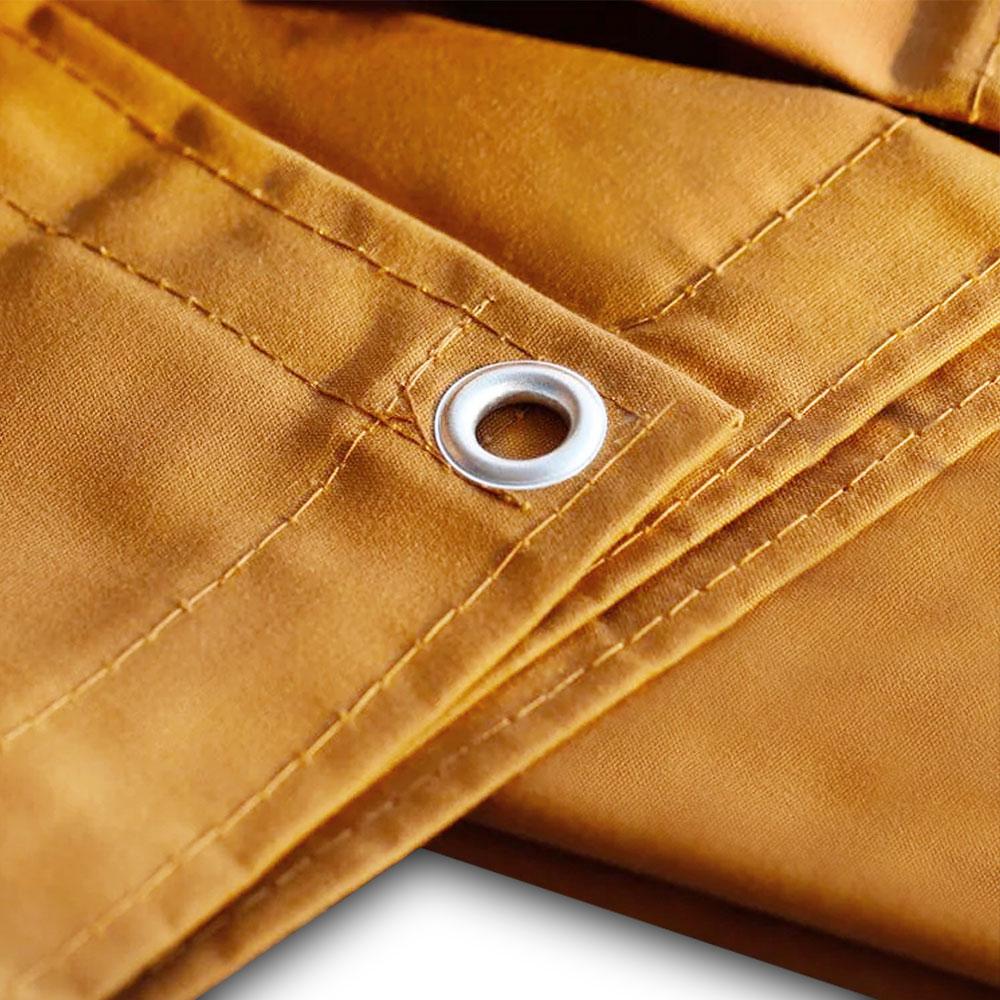 Aussie Gardener AG01161 1.8m x 2.4m Tan Canvas Waterproof Tarp