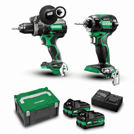 HiKOKI KC36DC(PMZ) 36V 2.5Ah Li-ion Cordless Brushless MultiVolt 3pce VALUE PACK Combo Kit – image 5