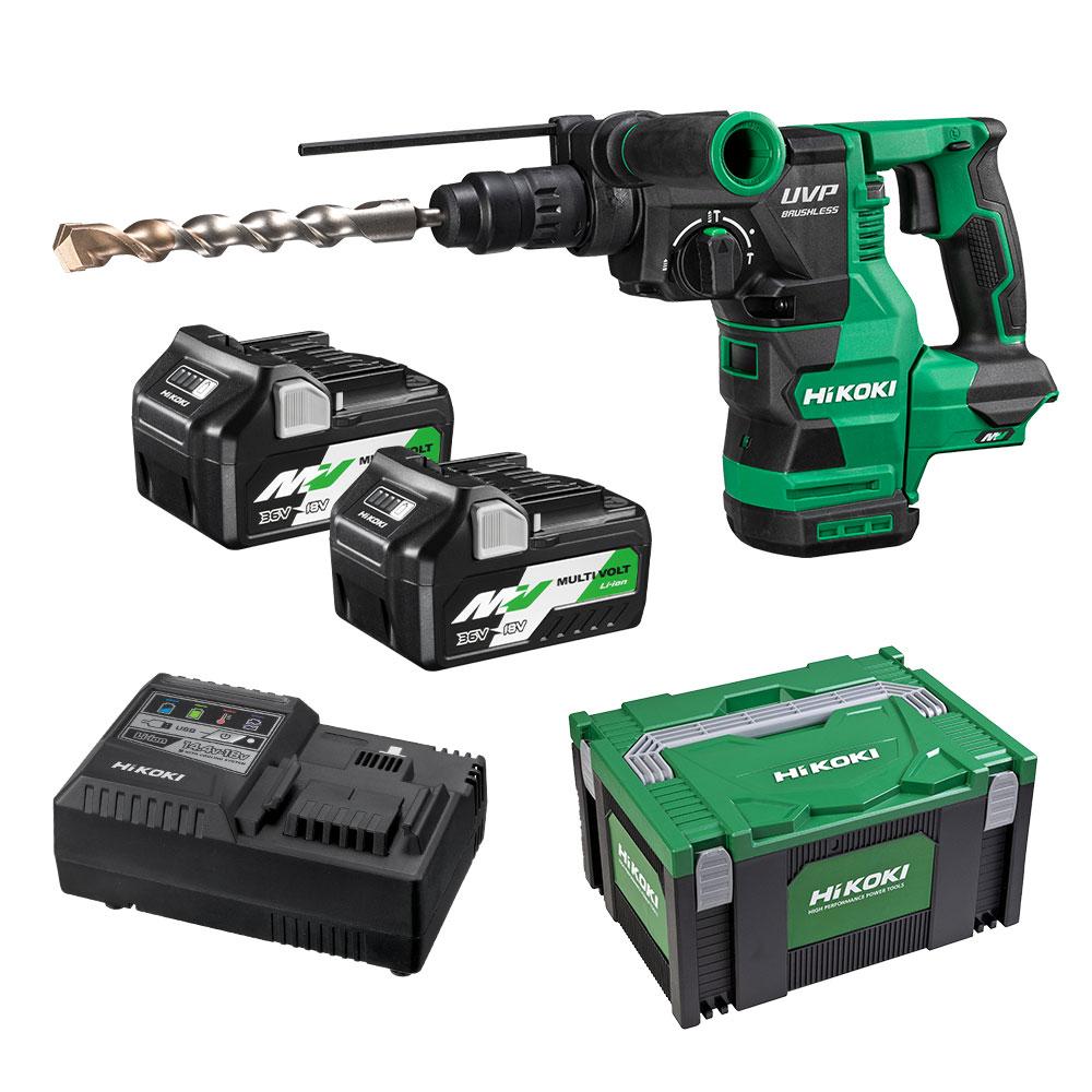 HiKOKI DH3628DC(HRZ) 36V 2.5Ah Liion Cordless Brushless SDS Plus