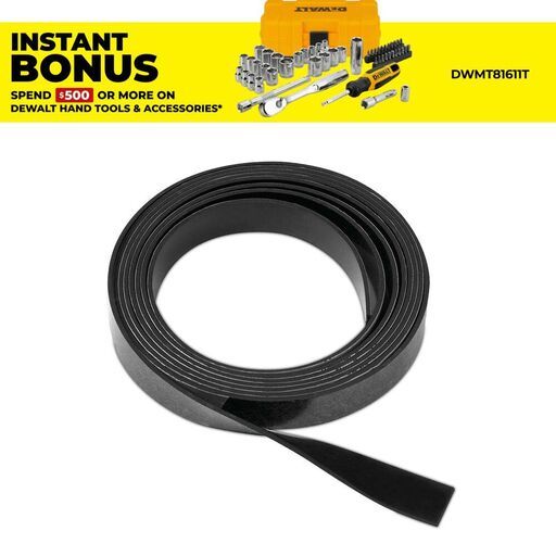 DeWalt DWS5029-XJ 3m Replacement Guide Rail Edge Strip