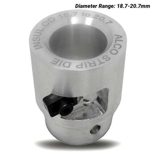 Wattmaster ALCSTD21 18.7-20.7mm Strip Die For XLPE Insulation