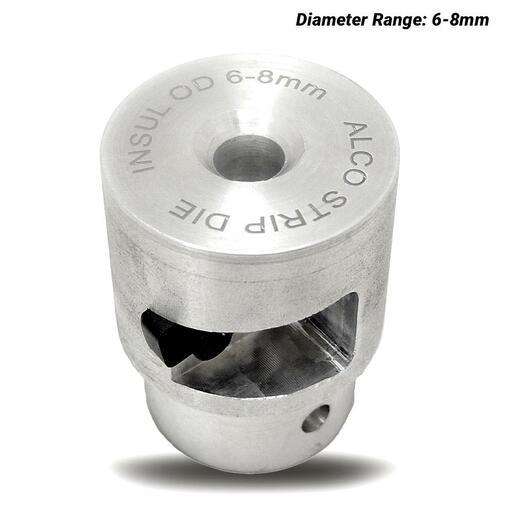 Wattmaster ALCSTD8 6-8mm Strip Die for XLPE Insulation – image 2