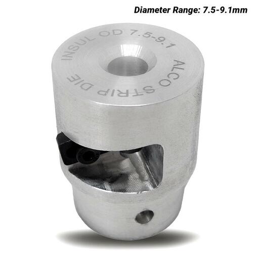 Wattmaster ALCSTD9 7.5-9.1mm Strip Die For XLPE Insulation