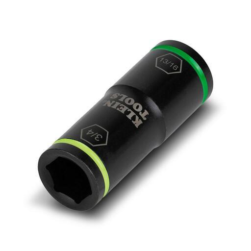 Klein A-66074 3/4" & 13/16" Flip Impact Socket – image 2