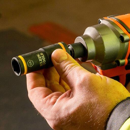 Klein A-66075 11/16" & 5/8" Flip Impact Socket – image 4