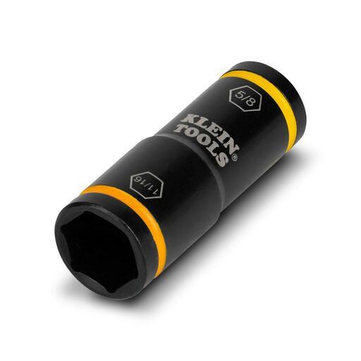 Klein A-66075 11/16" & 5/8" Flip Impact Socket – image 2