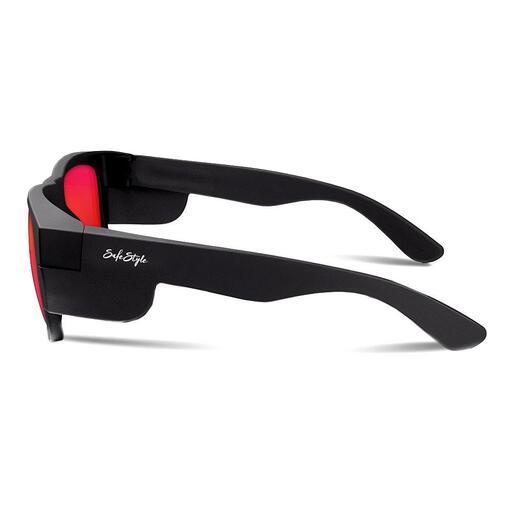 SafeStyle FMBRP100 UV400 Fusions Matte Black Frame Reflective Red Polarised Lens – image 4