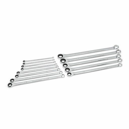 GEARWRENCH 85999 13pce 72-Tooth 12 Point XL GearBox Double Box Ratcheting SAE Wrench Set – image 2