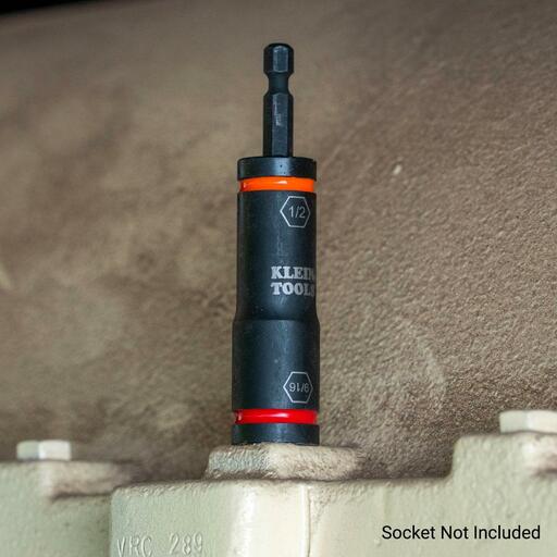 Klein A-66079 1/4 to 1/4-Inch Small Flip Impact Socket Adapter – image 4