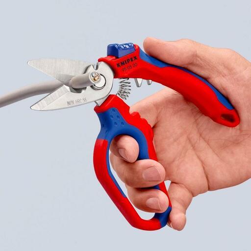 Knipex 950520SB Angled Electricians Shears – image 5