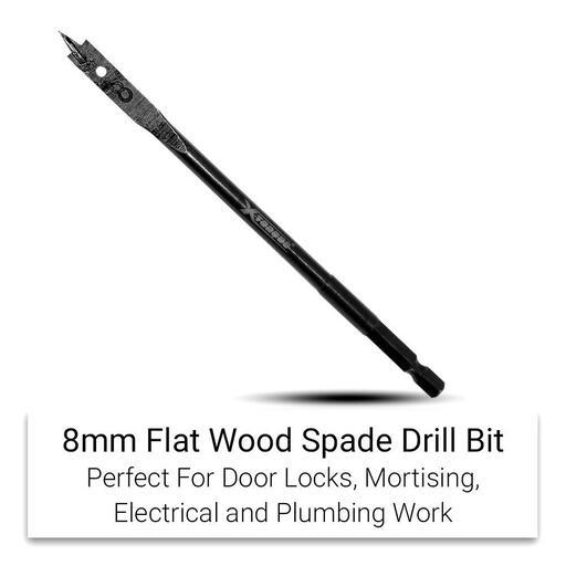 Xtorque SKIT14 14pce Metric Flat Wood Spade Drill Bit Set – image 6