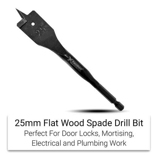 Xtorque SKIT14 14pce Metric Flat Wood Spade Drill Bit Set – image 16