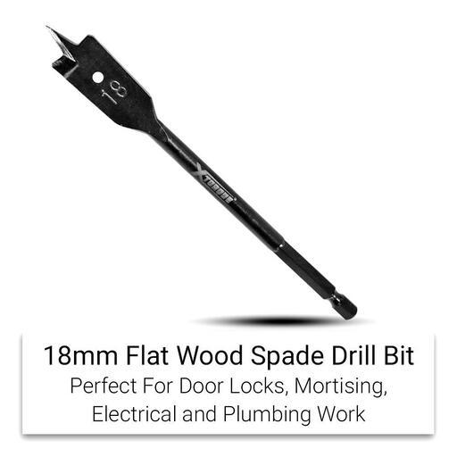 Xtorque SKIT14 14pce Metric Flat Wood Spade Drill Bit Set – image 12