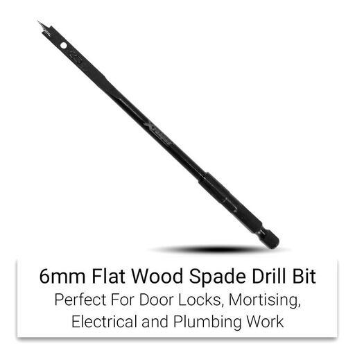 Xtorque SKIT14 14pce Metric Flat Wood Spade Drill Bit Set – image 5