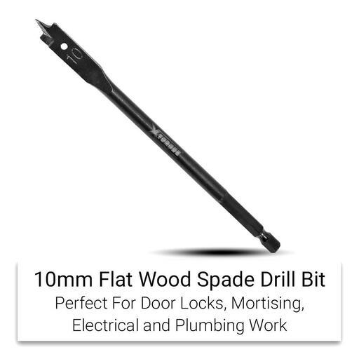 Xtorque SKIT14 14pce Metric Flat Wood Spade Drill Bit Set – image 7