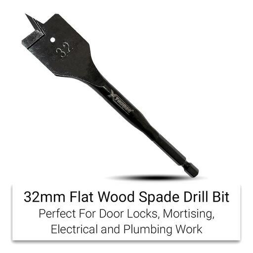Xtorque SKIT14 14pce Metric Flat Wood Spade Drill Bit Set – image 17