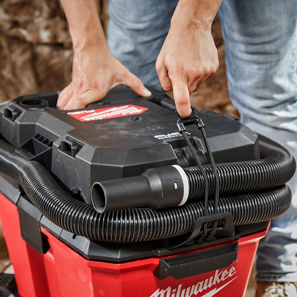 Milwaukee backpack vacuum online runtime