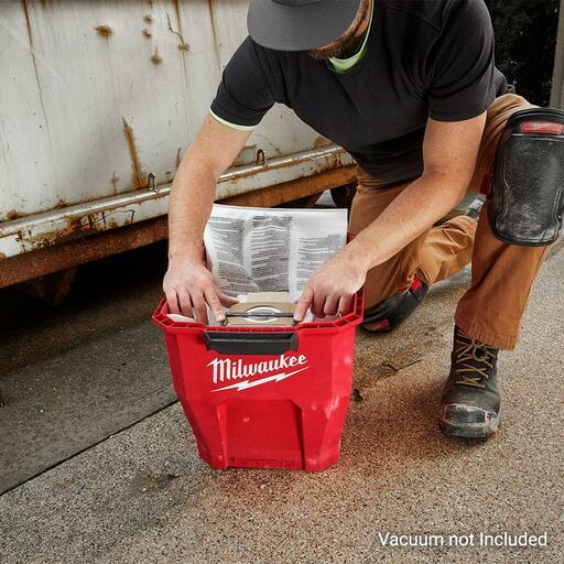 Milwaukee 49901989 5-Pack 34L M18 FUEL Wet/Dry Vac Fleece Bags – image 5