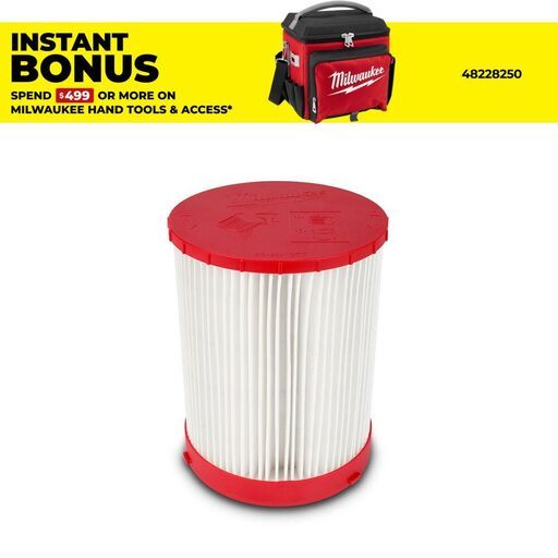 Milwaukee 4932479805 M18 FUEL Wet/Dry Vac HEPA Filter