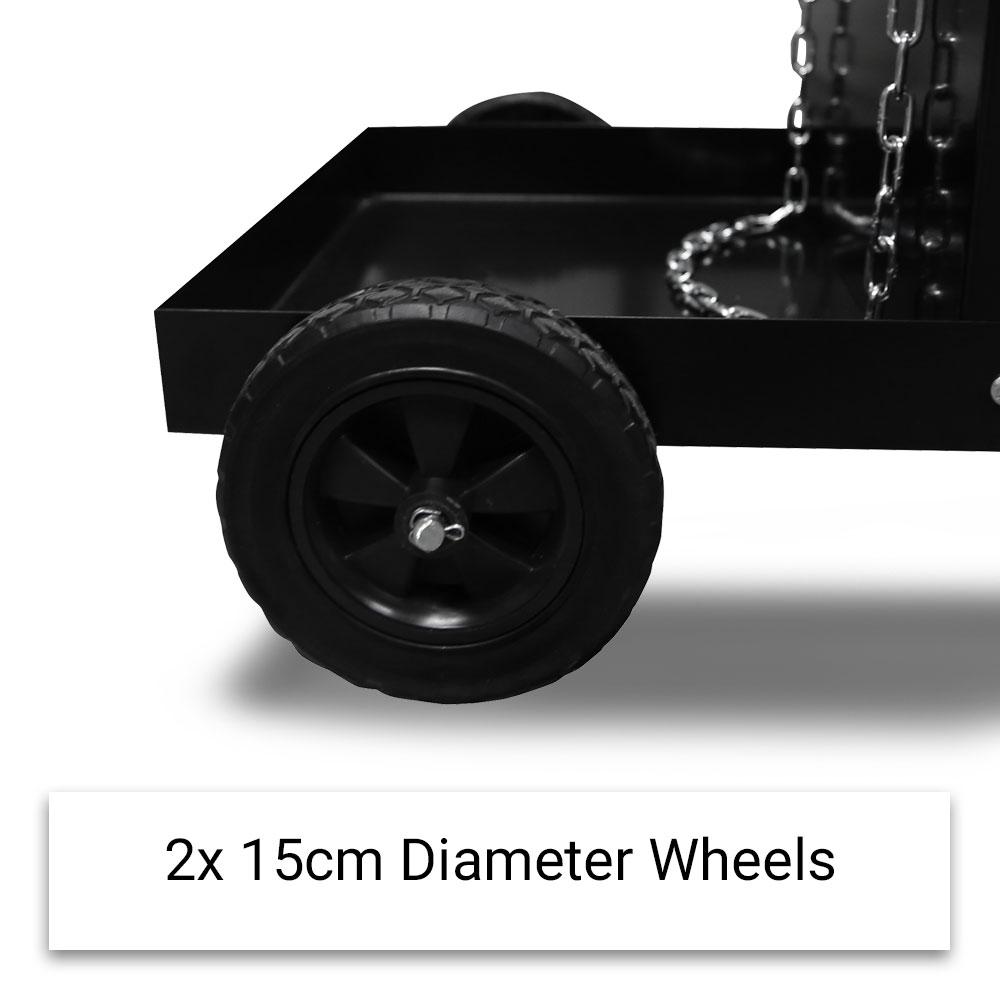 Italco ICART Heavy Duty Multi-Purpose 2 Tier Welding Trolley Cart – image 9