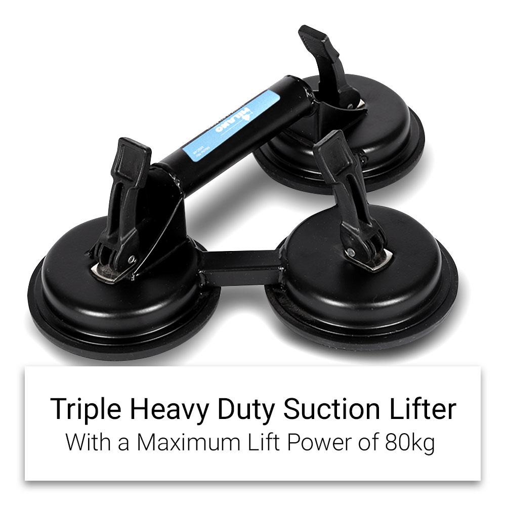 Milano MSC45 118mm (4-1/2") 80kg Iron Triple Suction Cup – image 5