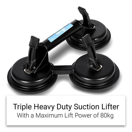 Milano MSC45 118mm (4-1/2") 80kg Iron Triple Suction Cup – image 5