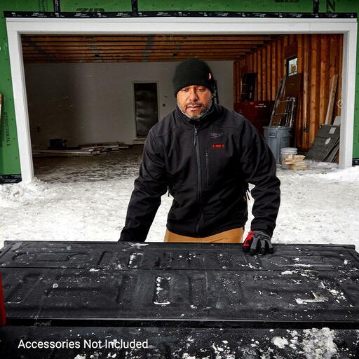Milwaukee M12THJBLACK0 12V Li-ion Cordless TOUGHSHELL™ Black Heated Jacket - Skin Only – image 14