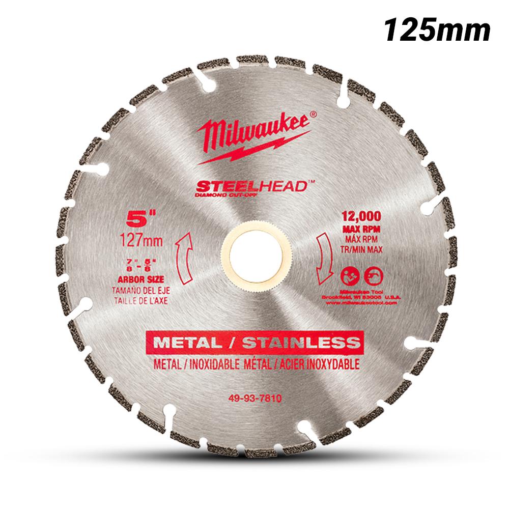 Milwaukee 49937810 125mm (5") Steelhead Diamond Cut-Off Blade – image 2