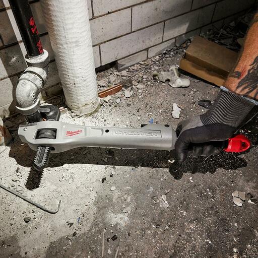 Milwaukee 48227322 Offset Pipe Wrench CHEATER Aluminium – image 11
