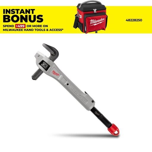 Milwaukee 48227322 Offset Pipe Wrench CHEATER Aluminium
