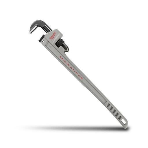 Milwaukee 48227215 355mm (14") Aluminium Pipe Wrench with POWERLENGTH Handle – image 2