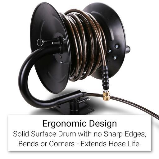 Typhoon SPR30 30M High Pressure Hose Reel With Fittings – image 3