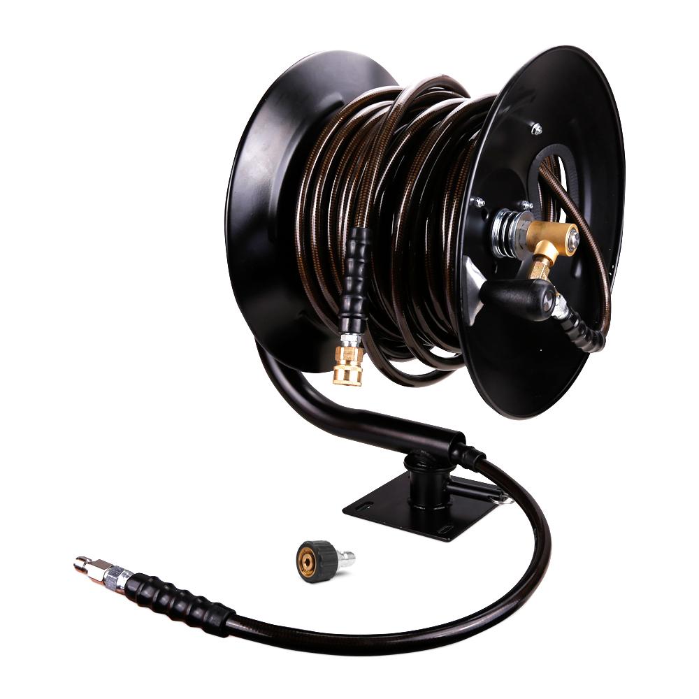 Super Hydro SPR30 30M High Pressure Hose Reel With Fittings