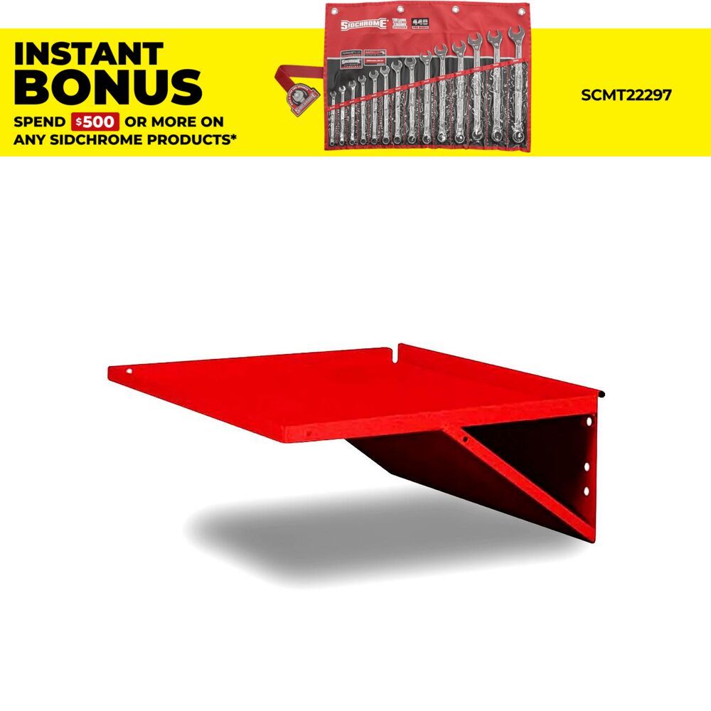 Sidchrome SCMT50330 50mm x 435mm x 170mm Toolbox Side Shelf  – image 1