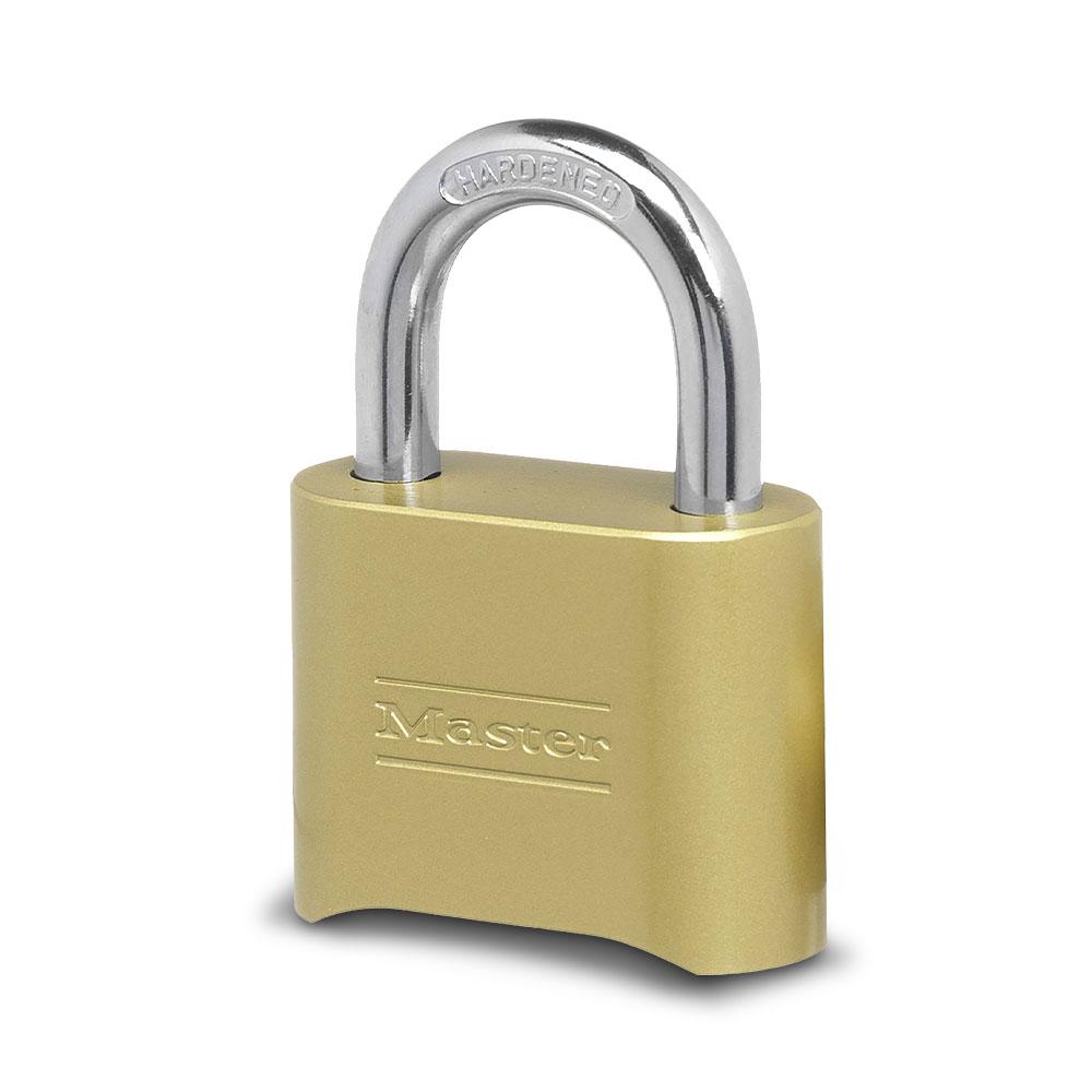 Master Lock 175DAU Brass Combination Padlock – image 1