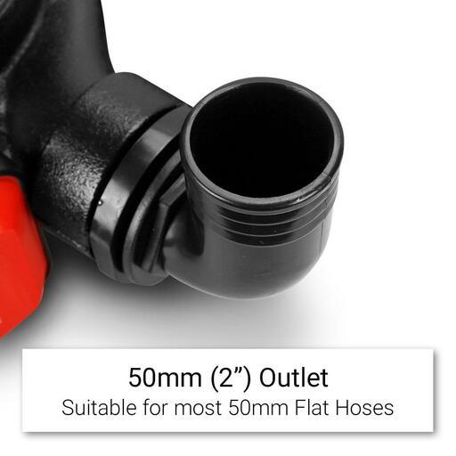 Industek INP750 1.0HP (0.75kW) 50mm (2") Submersible Dirty Water Pump with 2" Camlock – image 3