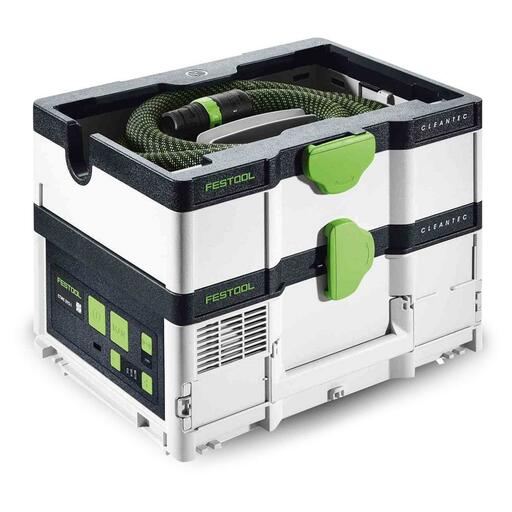 Festool CTMC SYS HPC 4,0 I-Plus (576942) 36V 4.0Ah (18V x 2) Li-ion Cordless Mobile M-Class Dust Extractor Combo Kit – image 4