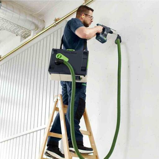 Festool CTMC SYS HPC 4,0 I-Plus (576942) 36V 4.0Ah (18V x 2) Li-ion Cordless Mobile M-Class Dust Extractor Combo Kit – image 8