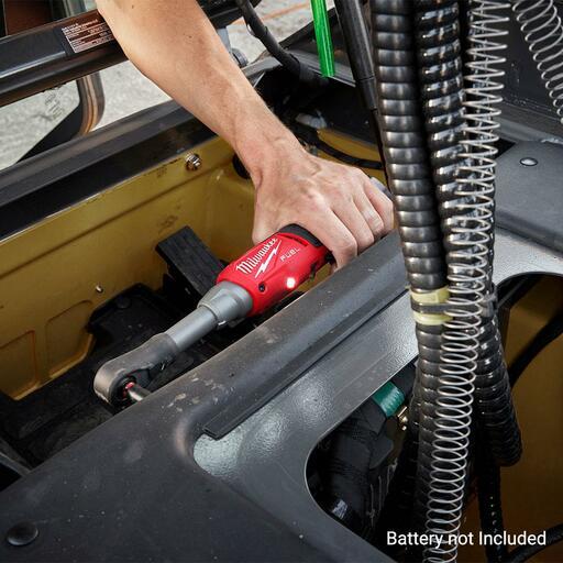 Milwaukee M12FHIR14LR0 12V Li-ion Cordless Fuel 1/4" Drive Extended Reach Ratchet - Skin Only – image 9