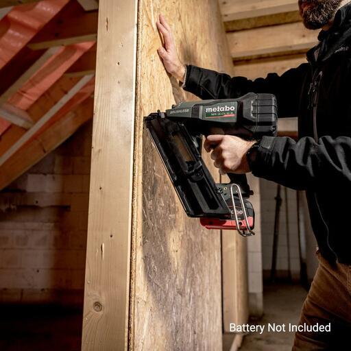 Metabo NFR 18 LTX 90 BL 1 LP 5.2MB K (AU61209020) 18V 5.2Ah Li-ion Cordless Brushless Framing Nailer Combo Kit – image 12