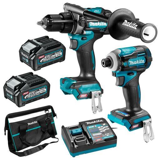 Makita DK0114G209 40V 4.0Ah Max XGT Li-ion Cordless Brushless 2pce Combo Kit