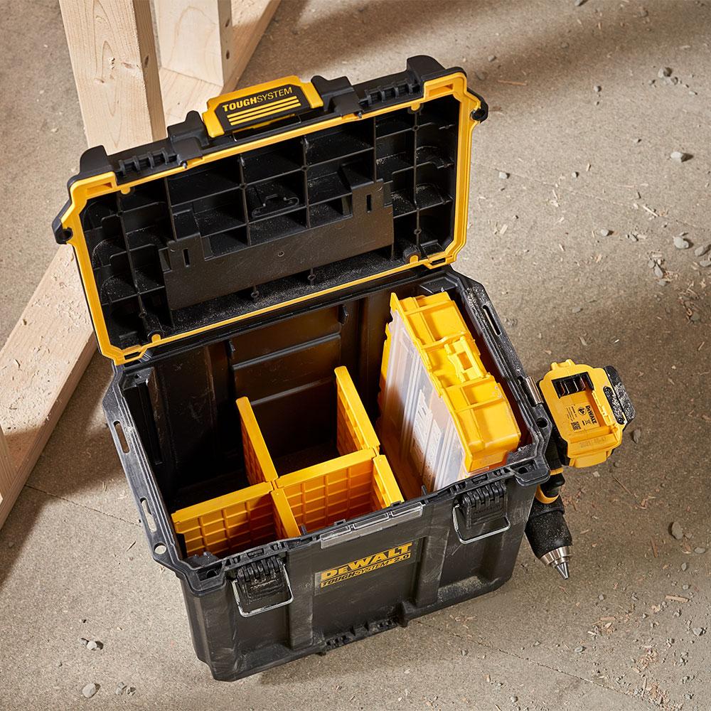 DEWALT TOUGHSYSTEM 2.0 Compact and Durable Deep Toolbox with Removable  Dividers (DWST08035) 