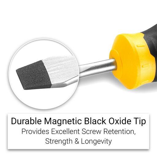 Stanley STHT16147-0 6.5mm x 45mm Cushion Grip Flared Stubby Screwdriver – image 4