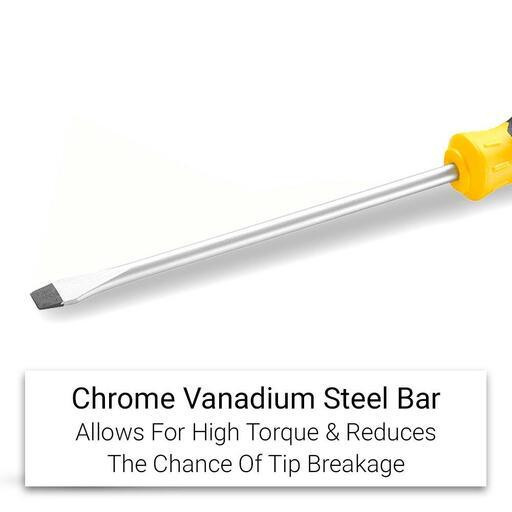 Stanley STHT16148-0 6.5mm x 150mm Cushion Grip Flared Screwdriver – image 3