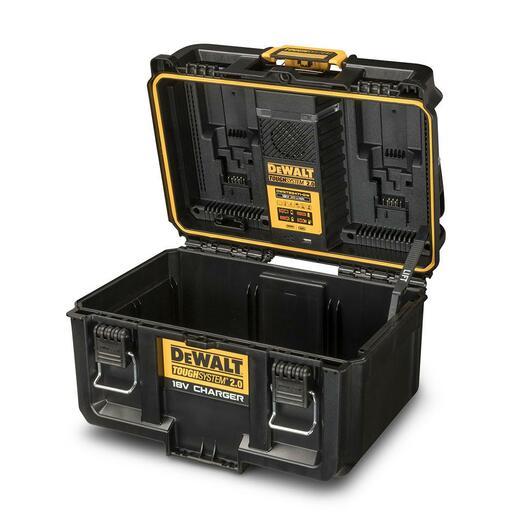 DeWalt DWST83472-XE 18V/54V Li-ion Cordless TOUGHSYSTEM 2.0 Dual Port Charger – image 2